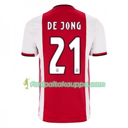 Jalkapallo Peliasut AFC Ajax Frenkie de Jong 21 Koti Pelipaita 2019/20 Lyhythihainen